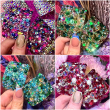 Load image into Gallery viewer, &#39;Showstopper&#39; Multicolour Crystal Chaos Heavy Buckles (Made With Swarovski)
