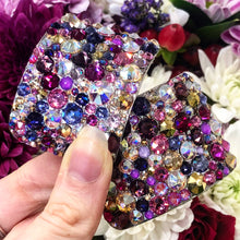 Load image into Gallery viewer, &#39;Universe&#39; Multicolour and AB Crystal Chaos Heavy Buckles (Made With Swarovski)
