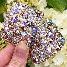 Load image into Gallery viewer, &#39;Universe&#39; Multicolour and AB Crystal Chaos Heavy Buckles (Made With Swarovski)
