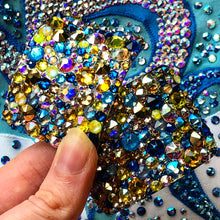 Load image into Gallery viewer, &#39;Universe&#39; Multicolour and AB Crystal Chaos Heavy Buckles (Made With Swarovski)
