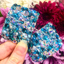 Load image into Gallery viewer, &#39;Universe&#39; Multicolour and AB Crystal Chaos Heavy Buckles (Made With Swarovski)
