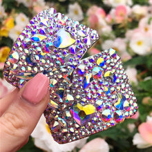 Load image into Gallery viewer, &#39;Galaxy&#39; AB Crystal Chaos Heavy Buckles (Made With Swarovski)
