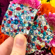 Load image into Gallery viewer, &#39;Universe&#39; Multicolour and AB Crystal Chaos Heavy Buckles (Made With Swarovski)
