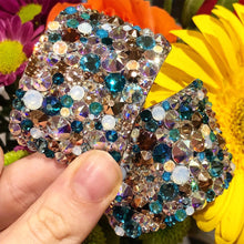 Load image into Gallery viewer, &#39;Universe&#39; Multicolour and AB Crystal Chaos Heavy Buckles (Made With Swarovski)
