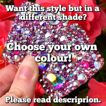 Load image into Gallery viewer, &#39;Love-Bug&#39; Multicolour Crystal Chaos Heavy Buckles (Made With Swarovski)
