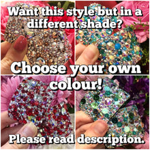 Load image into Gallery viewer, &#39;Showstopper&#39; Multicolour Crystal Chaos Heavy Buckles (Made With Swarovski)
