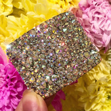 Load image into Gallery viewer, &#39;Starstruck&#39; AB Crystal Chaos Heavy Buckles (Made With Rhinestone)
