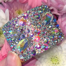 Load image into Gallery viewer, ‘Dewdrop’ AB Crystal Chaos Buckles (Made With High Quality Rhinestones)
