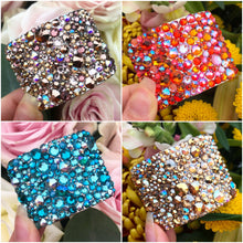 Load image into Gallery viewer, ‘Universe&#39; Full Multicolour Crystal Chaos Heavy Buckles (Made With Swarovski)

