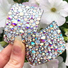 Load image into Gallery viewer, &#39;Universe&#39; Multicolour and AB Crystal Chaos Heavy Buckles (Made With Swarovski)

