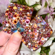 Load image into Gallery viewer, &#39;Flutter&#39; Multicolour Crystal Chaos Heavy Buckles (Made With Swarovski)
