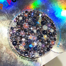 Load image into Gallery viewer, ‘Lilac Butterfly&#39; Crystal Chaos Pop-Grip (Made With Swarovski)
