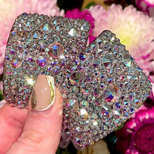 Load image into Gallery viewer, &#39;Universe&#39; AB Crystal Chaos Heavy Buckles (Made With Swarovski)
