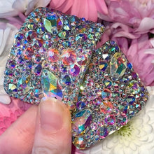 Load image into Gallery viewer, ‘Dewdrop’ AB Crystal Chaos Buckles (Made With High Quality Rhinestones)
