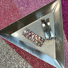 Load image into Gallery viewer, ‘Beauty’ AB Crystal Chaos Pomp Buckles x 6 (Made With Swarovski)
